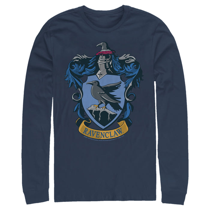 fifth sun Men's Harry Potter Ravenclaw Crest Long Sleeve Shirt