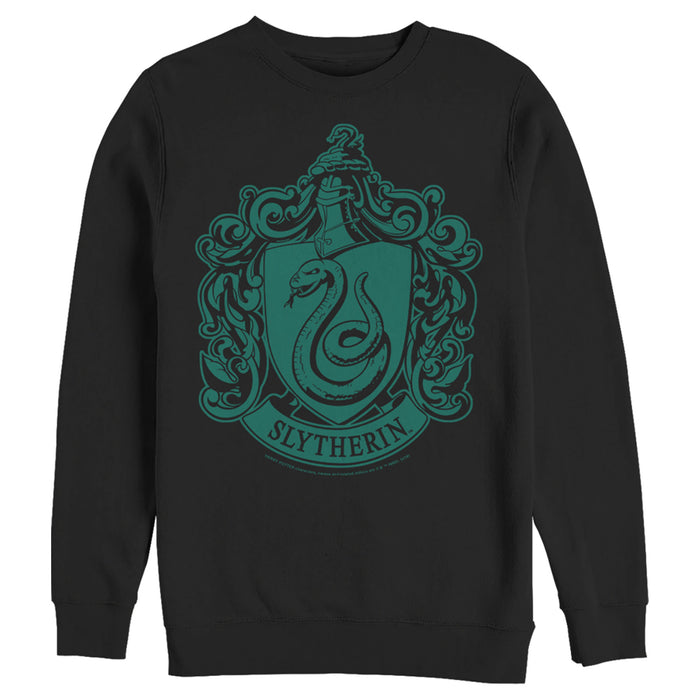 fifth sun Men's Harry Potter Slytherin House Crest Sweatshirt