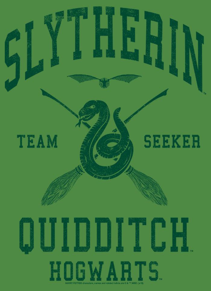 Fifth Sun Men's Harry Potter Slytherin Quidditch Team Seeker T-Shirt