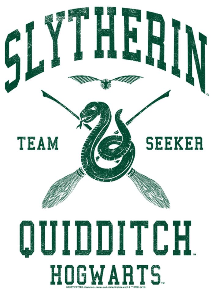 Fifth Sun Men's Harry Potter Slytherin Quidditch Team Seeker Long Sleeve Shirt