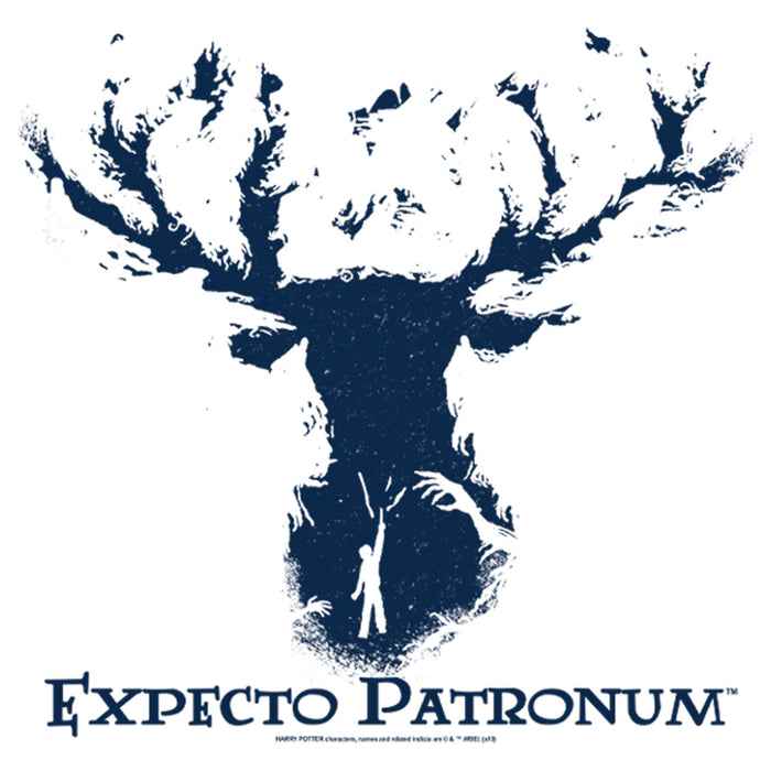 Fifth Sun Men's Harry Potter Stag Patronus Silhouette T-Shirt