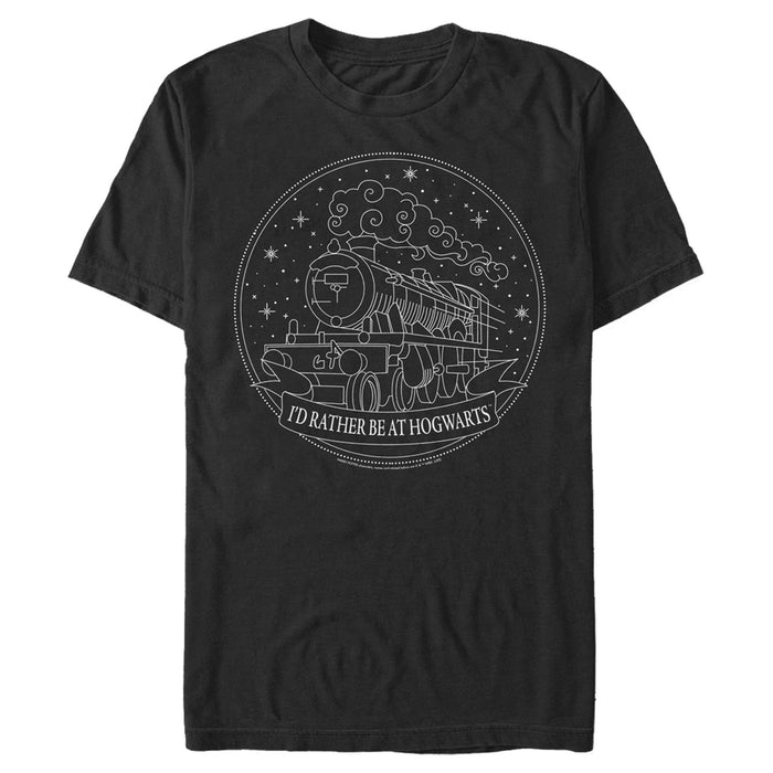 fifth sun Men's Harry Potter Train to Hogwarts T-Shirt