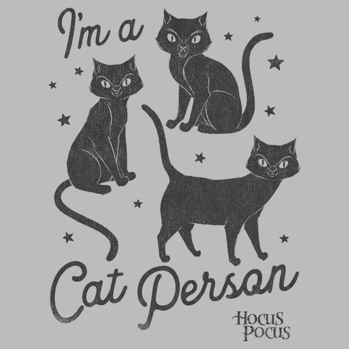 Fifth Sun Men's Hocus Pocus I'm A Cat Person T-Shirt