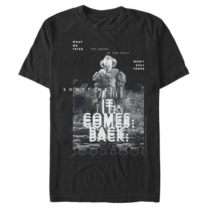 fifth sun Men's IT Chapter Two Chapter Two Pennywise Glitch T-Shirt