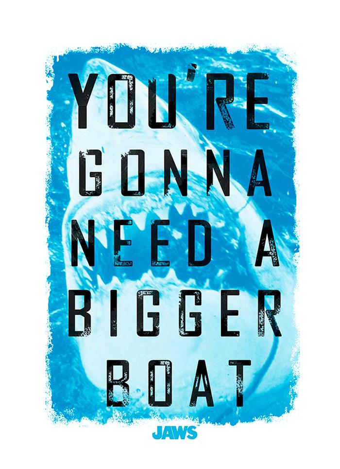 Fifth Sun Men's Jaws You're Gonna Need A Bigger Boat T-Shirt