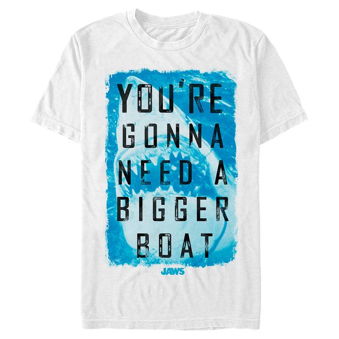 fifth sun Men's Jaws You're Gonna Need a Bigger Boat T-Shirt