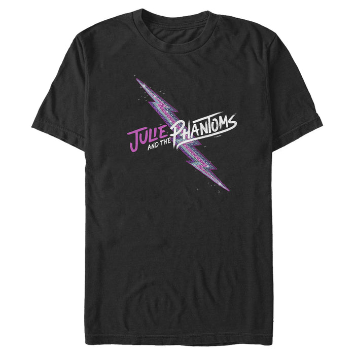 fifth sun Men's Julie and the Phantoms Lightning Bolt Logo T-Shirt