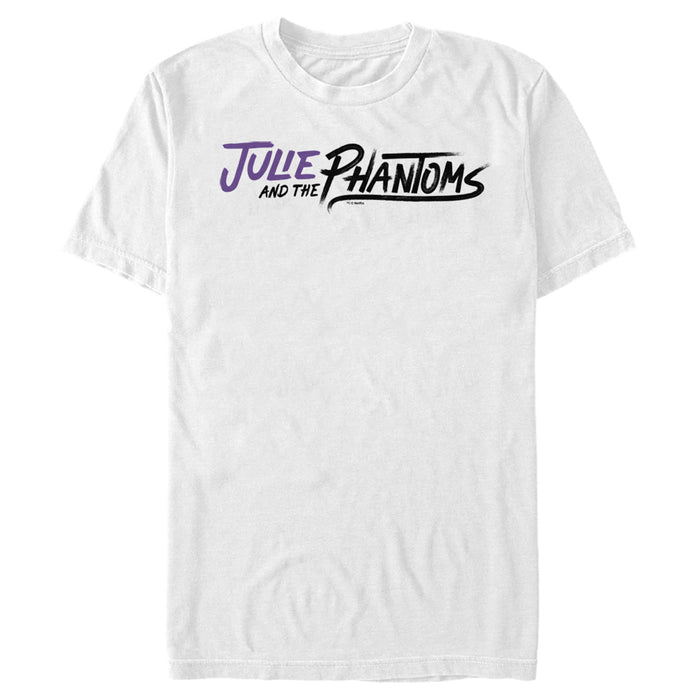 fifth sun Men's Julie and the Phantoms Paint Streak Logo T-Shirt