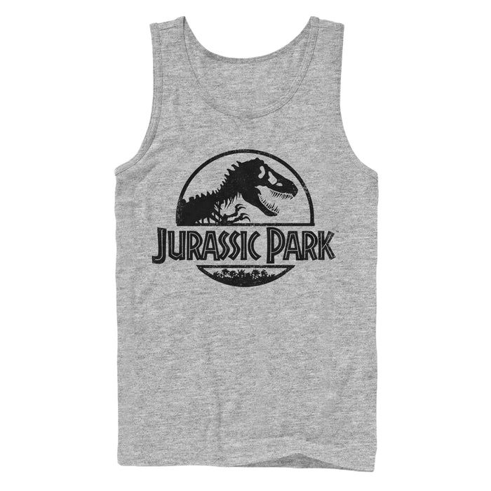 fifth sun Men's Jurassic Park Classic Logo Tank Top