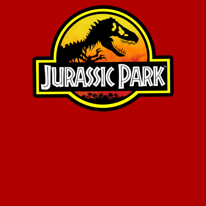 Fifth Sun Men's Jurassic Park Logo Outlined T-Shirt