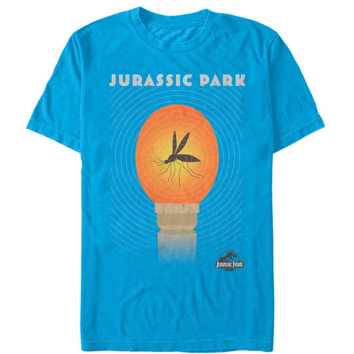 fifth sun Men's Jurassic Park Mosquito Dinosaur DNA Stored In Amber T-Shirt