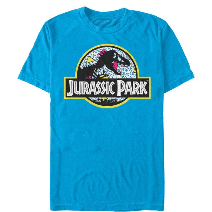 fifth sun Men's Jurassic Park Retro Party Logo T-Shirt
