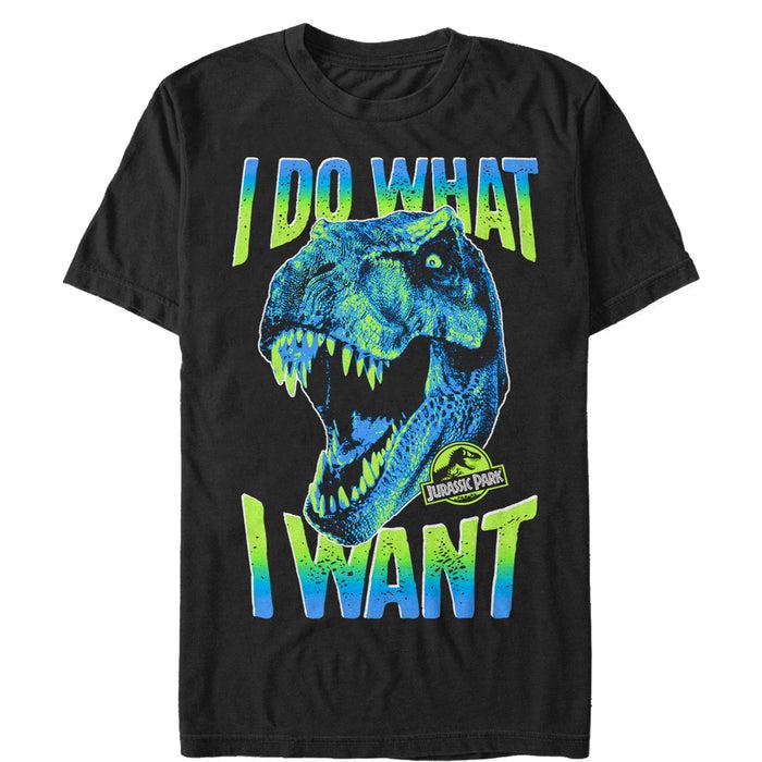fifth sun Men's Jurassic Park T. Rex Do What I Want T-Shirt
