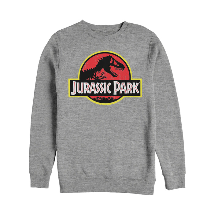 Fifth Sun Men's Jurassic Park T Rex Logo Sweatshirt
