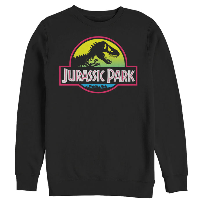 Fifth Sun Men's Jurassic Park T Rex Logo Sweatshirt