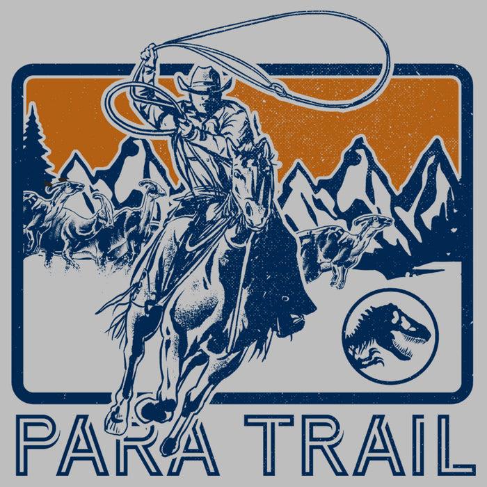 Fifth Sun Men's Jurassic World: Dominion Para Trail Cowboy Lasso A Dinosaur T-Shirt