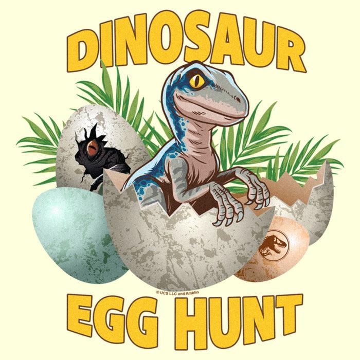 Fifth Sun Men's Jurassic World Easter Velociraptor Dinosaur Egg Hunt T-Shirt