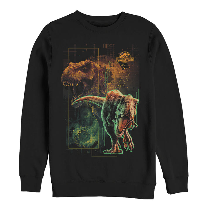 fifth sun Men's Jurassic World: Fallen Kingdom New Predator Dinosaur Sweatshirt