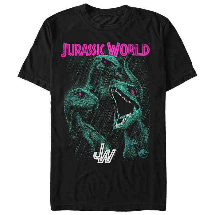 fifth sun Men's Jurassic World: Fallen Kingdom Raptor Eyes T-Shirt