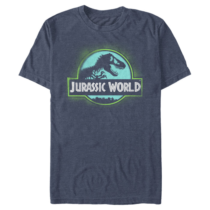 Fifth Sun Men's Jurassic World: Fallen Kingdom T. Rex Spray Paint Logo T-Shirt