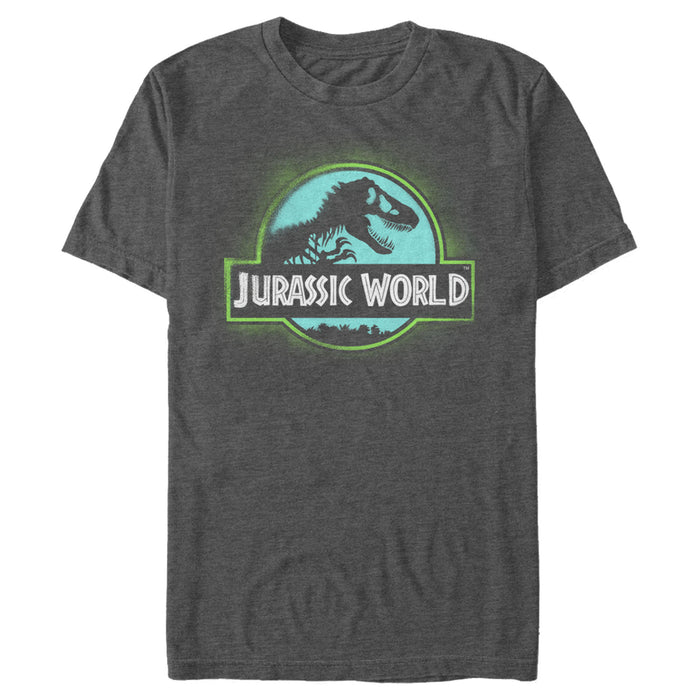 Fifth Sun Men's Jurassic World: Fallen Kingdom T. Rex Spray Paint Logo T-Shirt