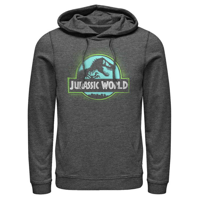 Fifth Sun Men's Jurassic World: Fallen Kingdom T. Rex Spray Paint Logo Pull Over Hoodie