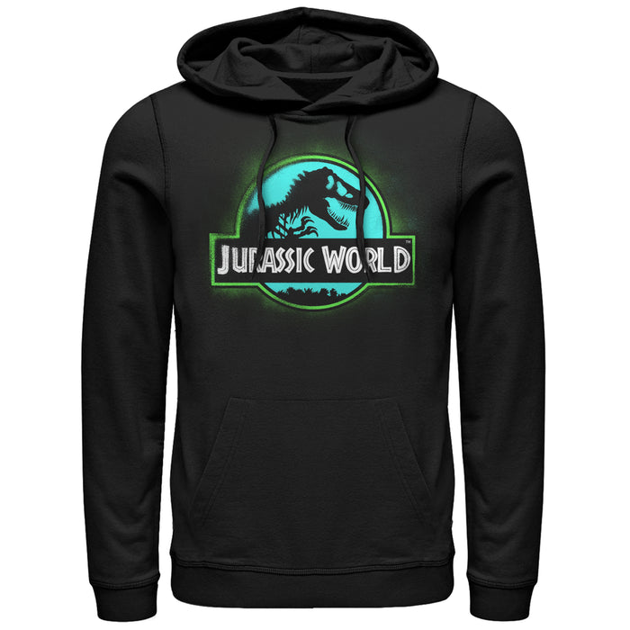 fifth sun Men's Jurassic World: Fallen Kingdom T. Rex Spray Paint Logo Pull Over Hoodie