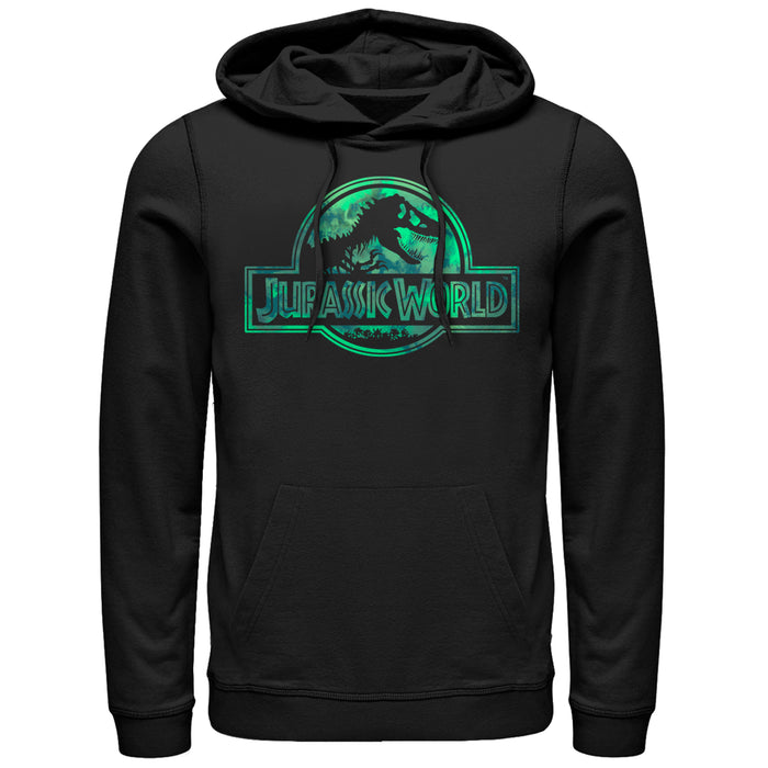 fifth sun Men's Jurassic World Logo Tie Dye Print Pull Over Hoodie fifth sun Men's Jurassic World Logo Tie Dye Print Pull Over Hoodie