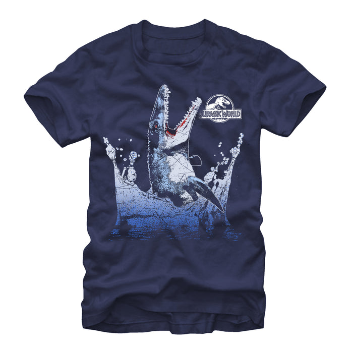 fifth sun Men's Jurassic World Mosasaurus Show T-Shirt