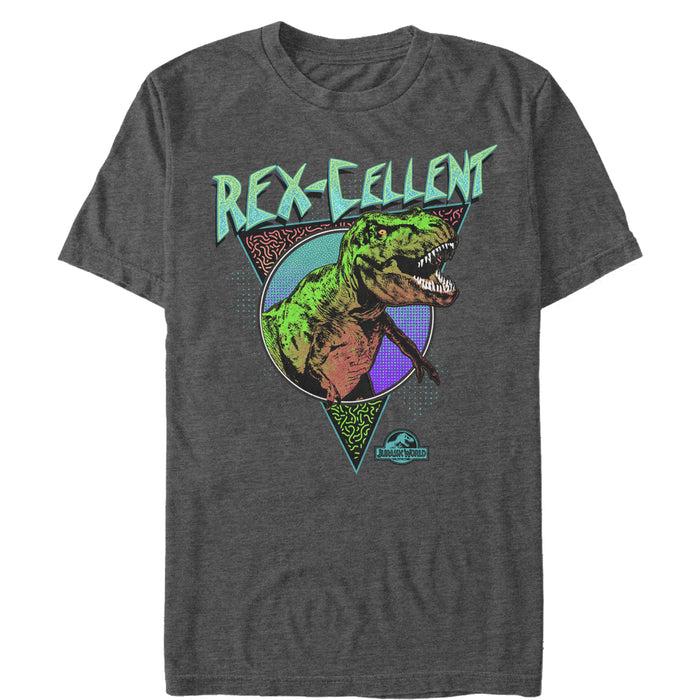 fifth sun Men's Jurassic World Retro Rexcellent Dino T-Shirt