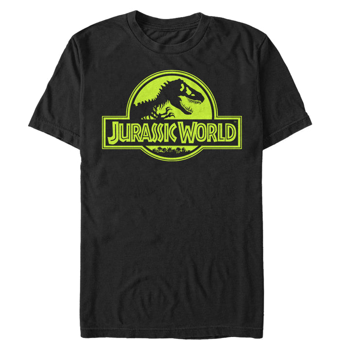 fifth sun Men's Jurassic World Retro T. Rex Logo T-Shirt