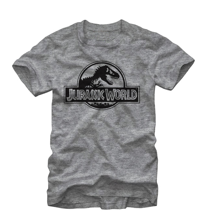 fifth sun Men's Jurassic World Simple T. Rex Logo T-Shirt