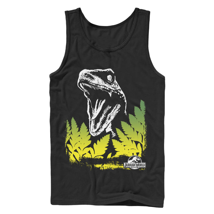 fifth sun Men's Jurassic World Velociraptor Surprise Tank Top