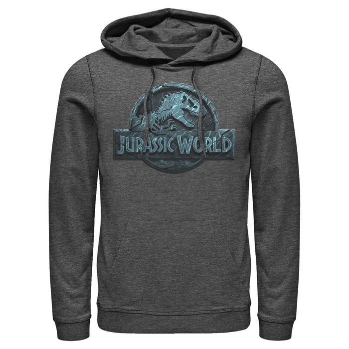 Fifth Sun Men's Jurassic World Water Ripple Logo Pull Over Hoodie