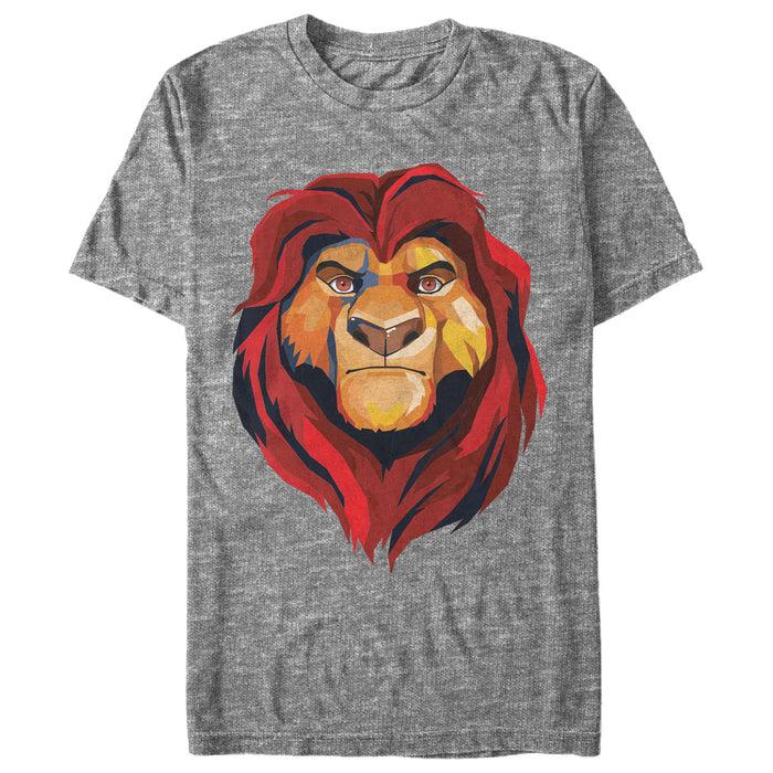 fifth sun Men's Lion King Geometric Mufasa Portrait T-Shirt