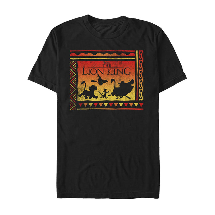 fifth sun Men's Lion King Geometric Title Sign T-Shirt