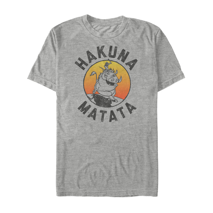 fifth sun Men's Lion King Hakuna Matata Timon and Pumbaa T-Shirt