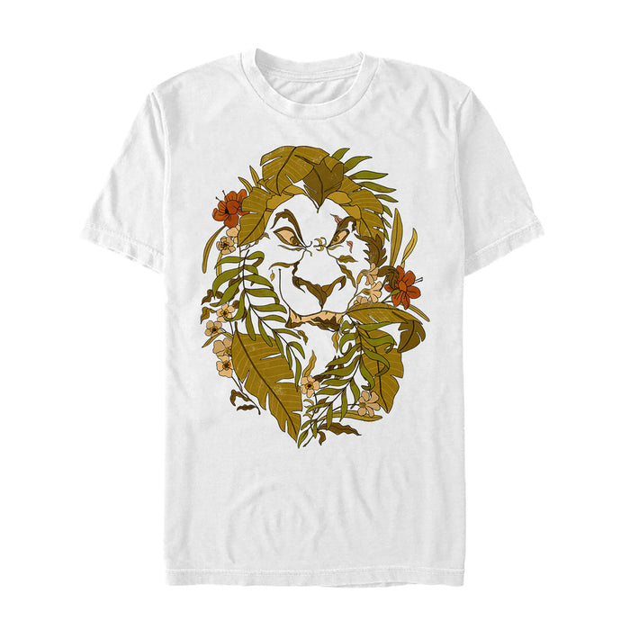 Fifth Sun Men's Lion King Leaf Scar Pattern T-Shirt