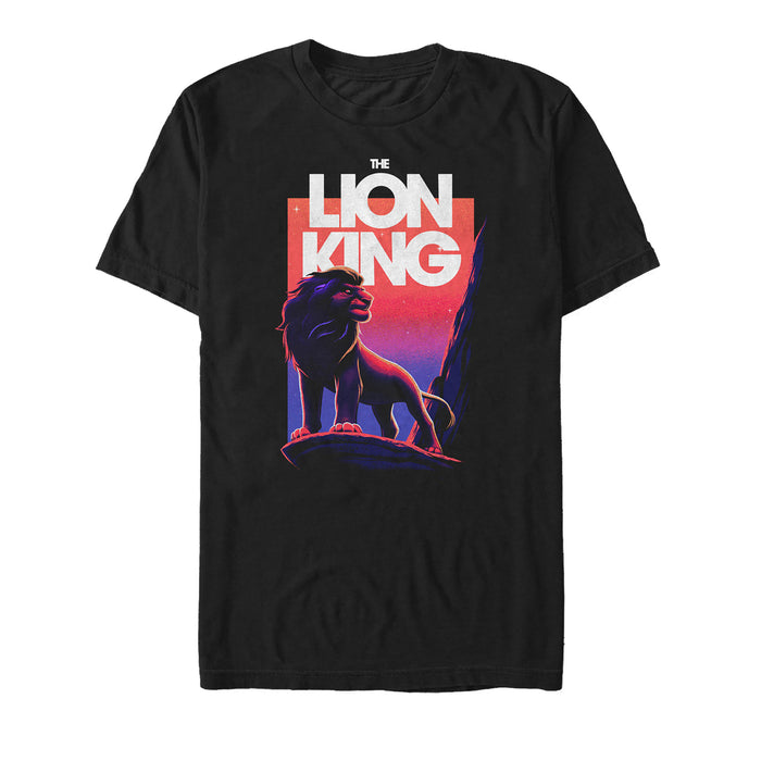 fifth sun Men's Lion King Majestic Simba Pose T-Shirt