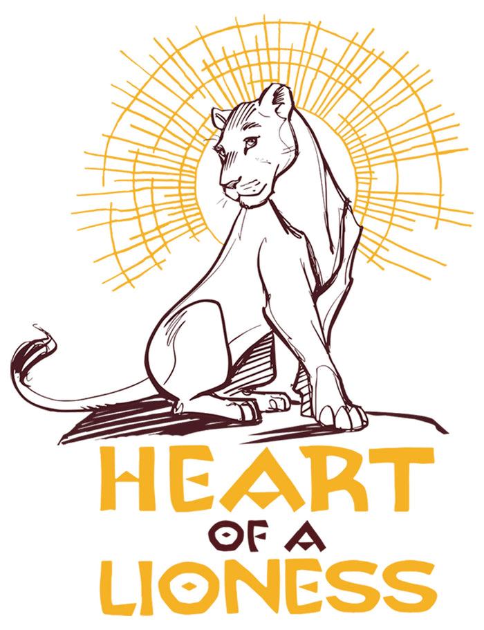 Fifth Sun Men's Lion King Nala Heart Of Lioness Baseball Tee
