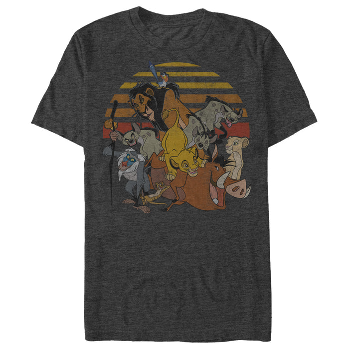 fifth sun Men's Lion King Pride Land Family T-Shirt