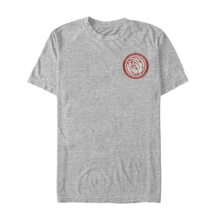 fifth sun Men's Lion King Run From Past Emblem T-Shirt
