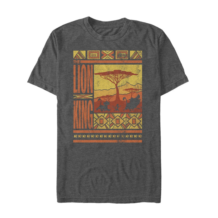 fifth sun Men's Lion King Savannah Landscape Logo T-Shirt