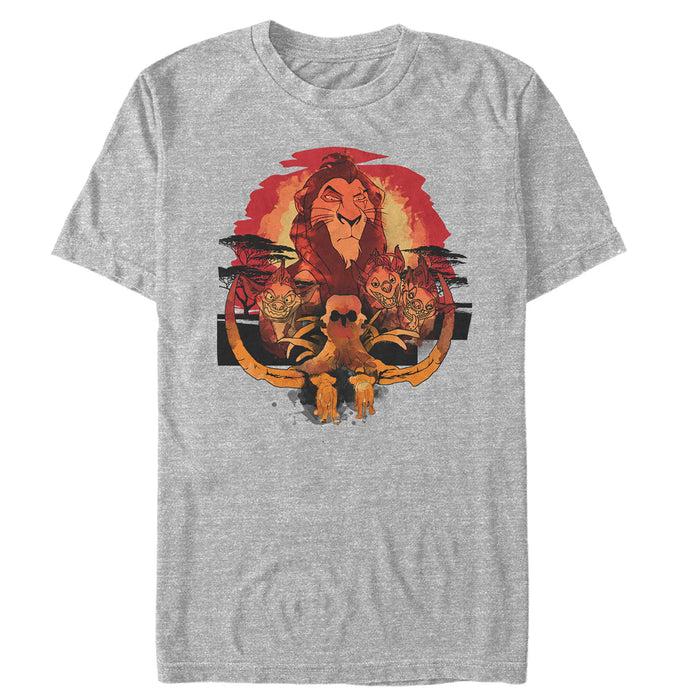 Fifth Sun Men's Lion King Scar Elephant Graveyard T-Shirt
