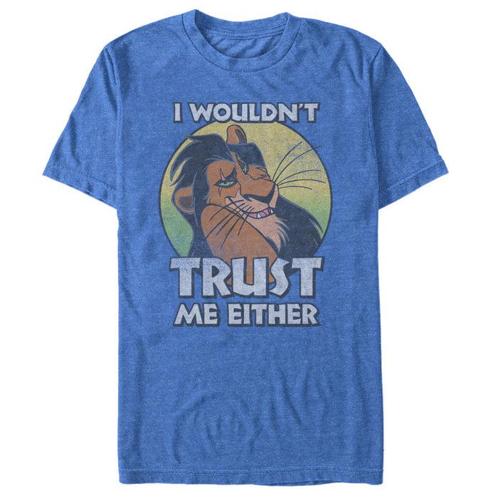 fifth sun Men's Lion King Scar I Wouldn't Trust Me Either T-Shirt