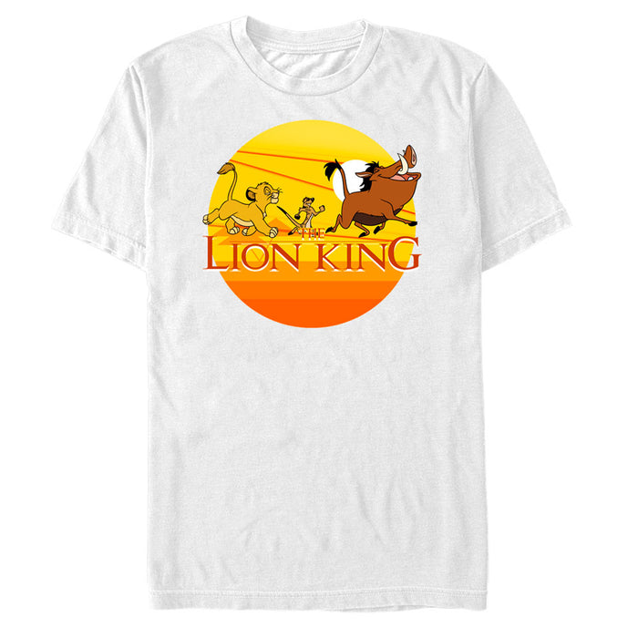 fifth sun Men's Lion King Simba Timon and Pumbaa Strut T-Shirt