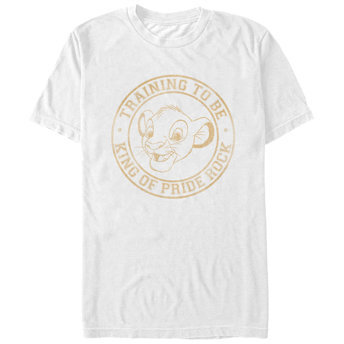 fifth sun Men's Lion King Simba Training to Be King of Pride Rock T-Shirt