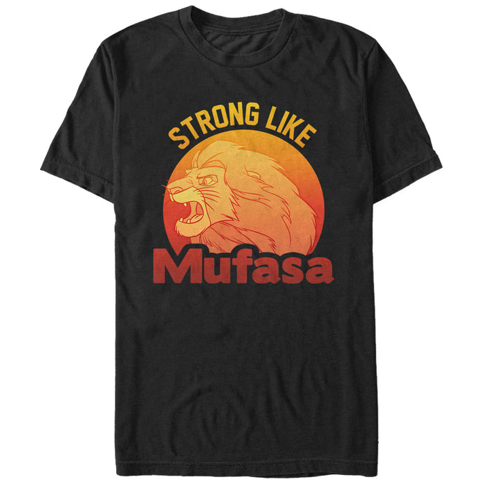 fifth sun Men's Lion King Strong Like Mufasa T-Shirt