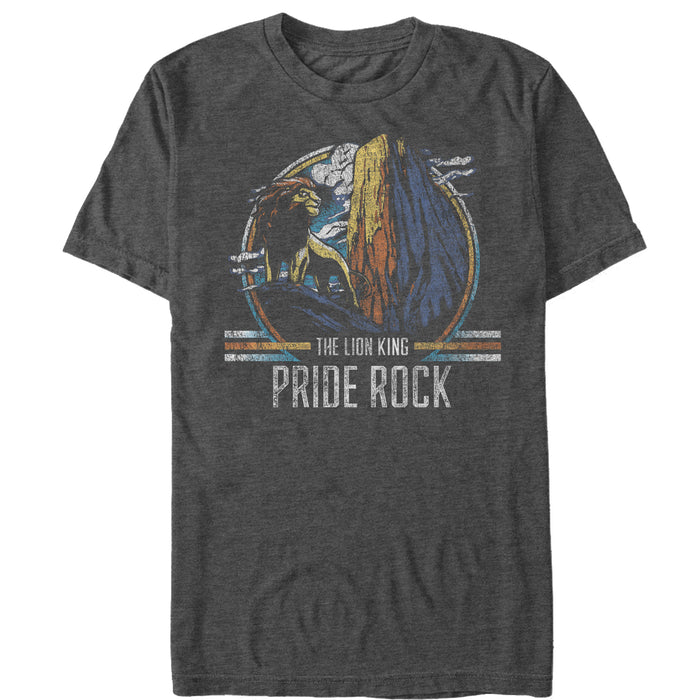 fifth sun Men's Lion King Vintage Pride Rock T-Shirt
