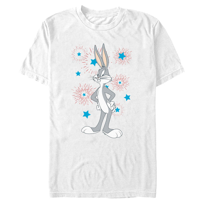fifth sun Men's Looney Tunes Bug Bunny Pose T-Shirt